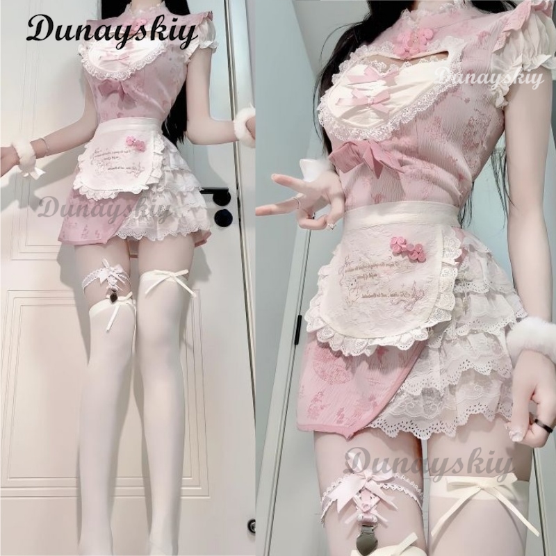 2025 New Pink Modern Cheongsam - Anime Cosplay Event 2025 incelemesi ve fiyatı