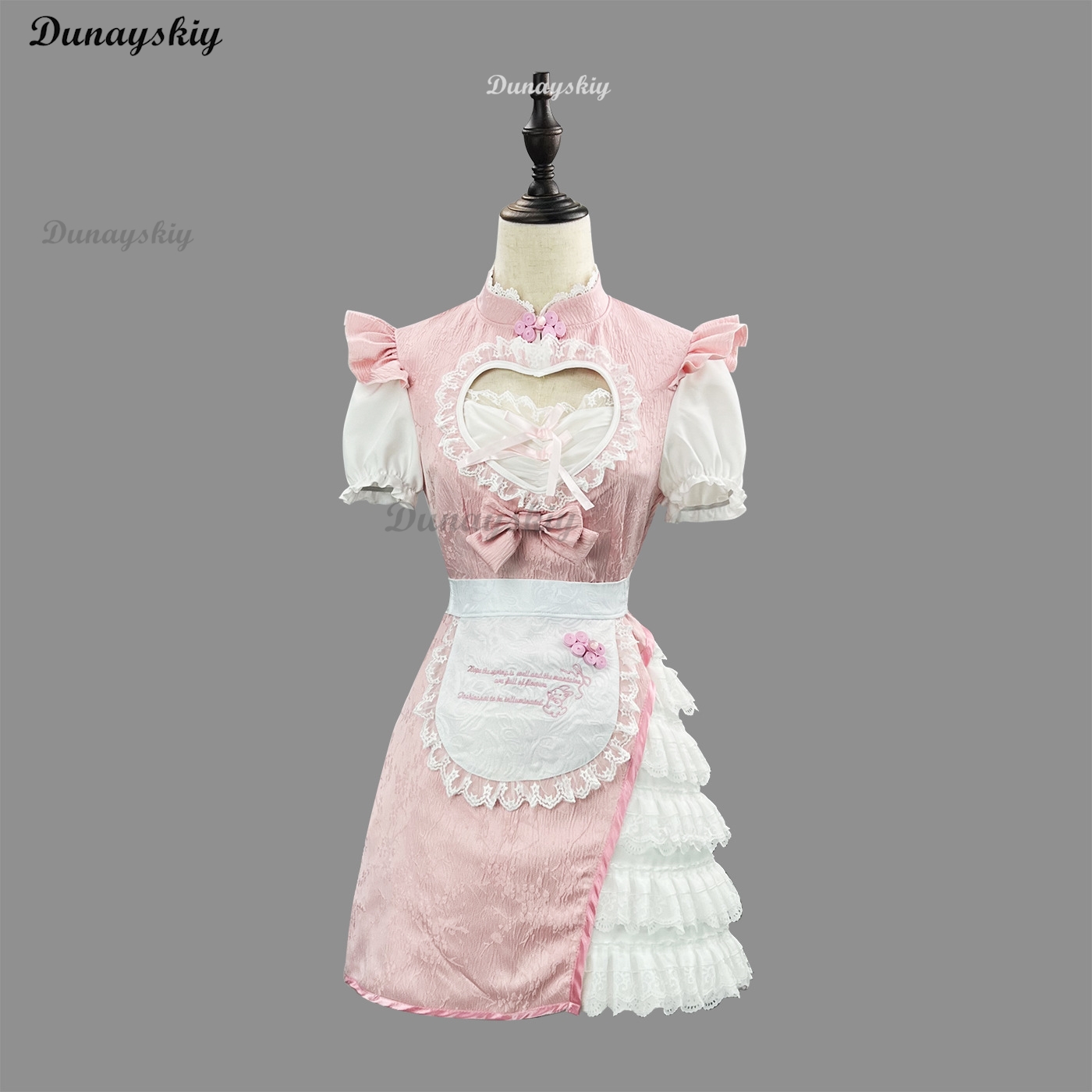 2025 New Pink Modern Cheongsam - Anime Cosplay Event 2025 incelemesi ve fiyatı