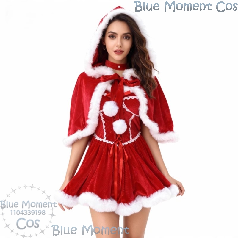 2025 Christmas Red Dress White - Anime Cosplay Event 2025 incelemesi ve fiyatı