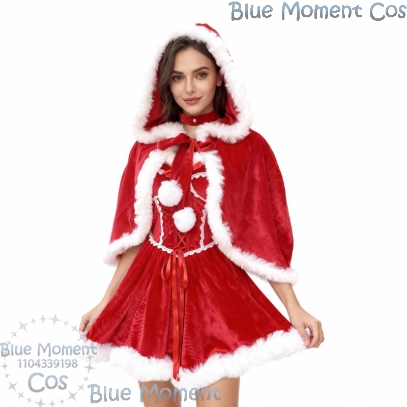 2025 Christmas Red Dress White - Anime Cosplay Event 2025 incelemesi ve fiyatı