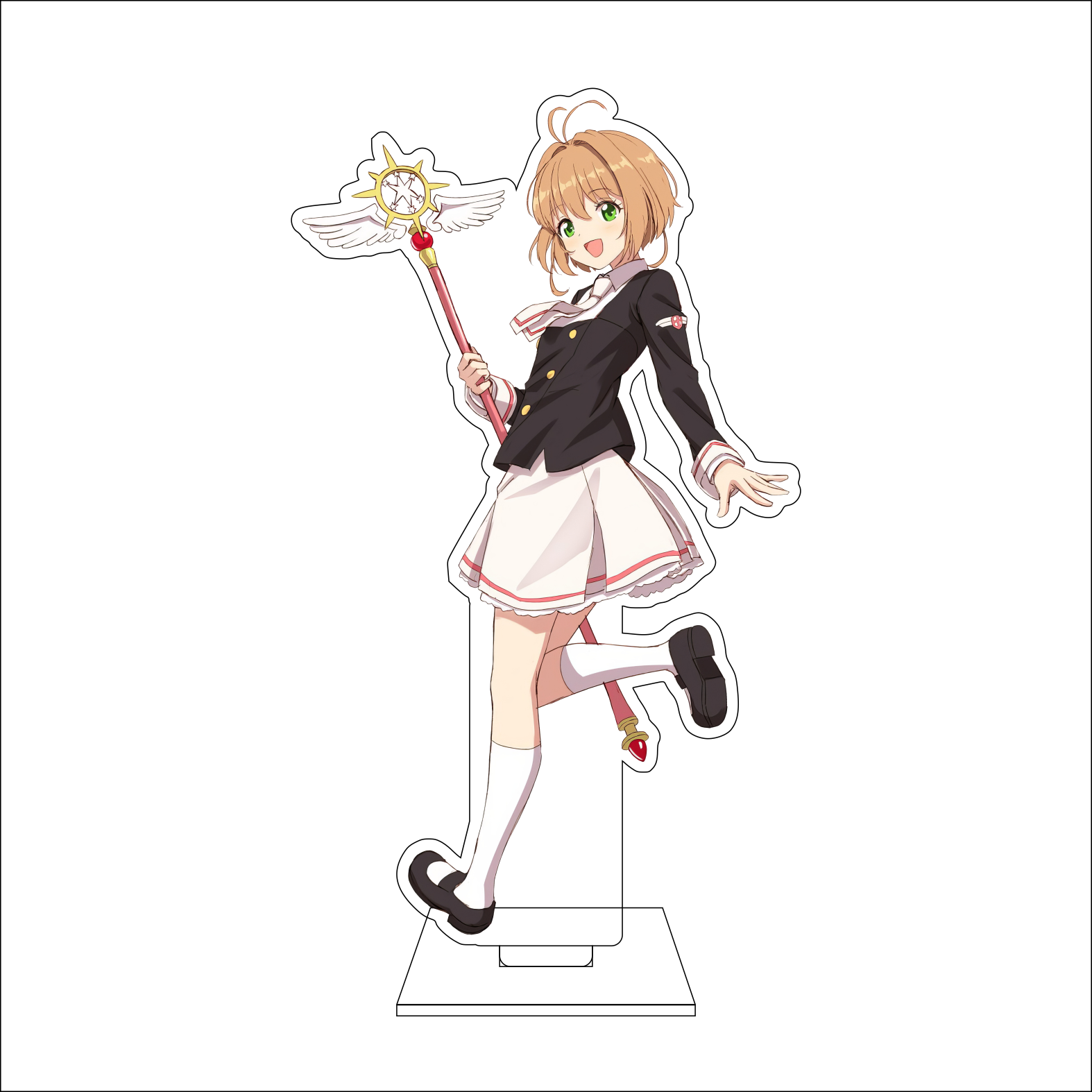 16CM Anime Cardcaptor Sakura C - Anime Cosplay Roleplay incelemesi ve fiyatı