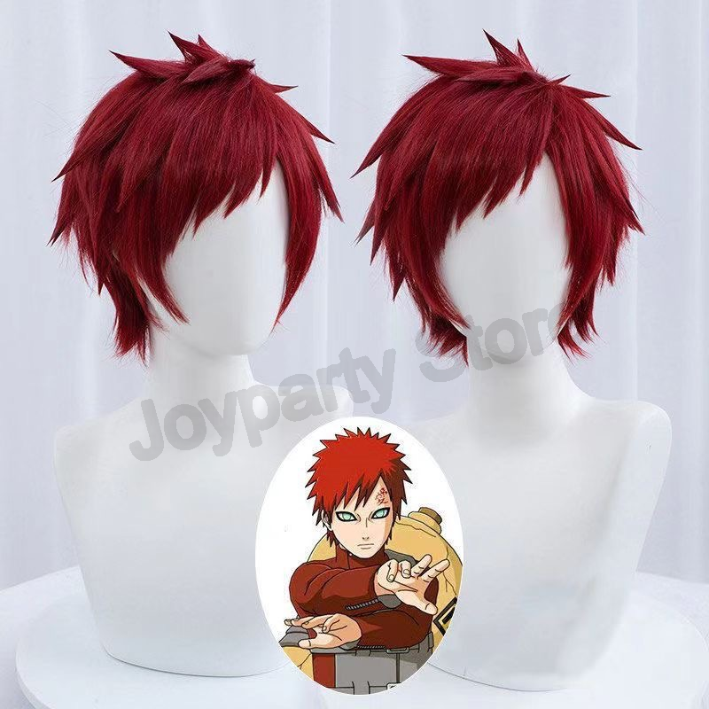 Gaara Cosplay Costume Sand Fiv - Anime Cosplay With Red Hair incelemesi ve fiyatı