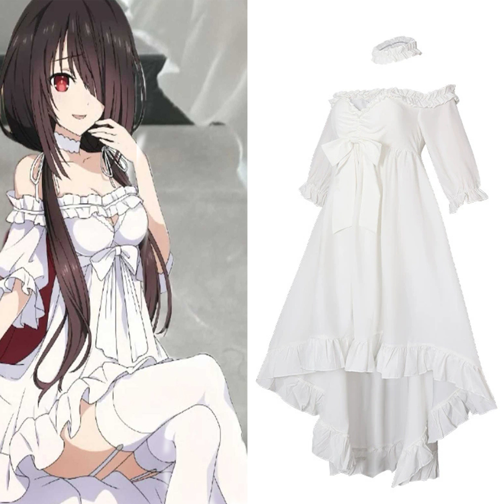 2025 Lolita Anime Tokisaki Kur - Anime Cosplay Live incelemesi ve fiyatı